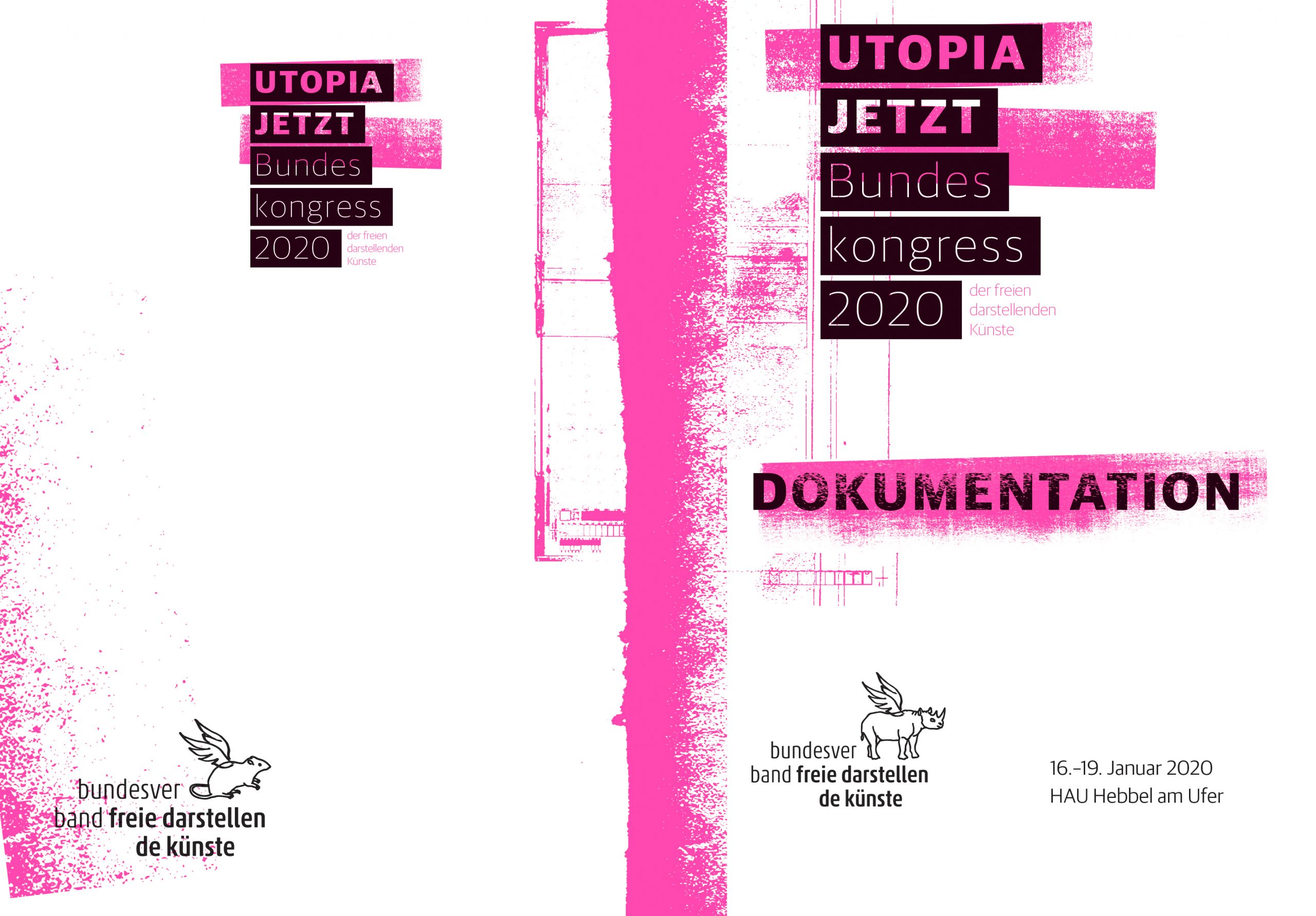 Cover Dokumentationsbroschüre UTOPIA.JETZT 2020